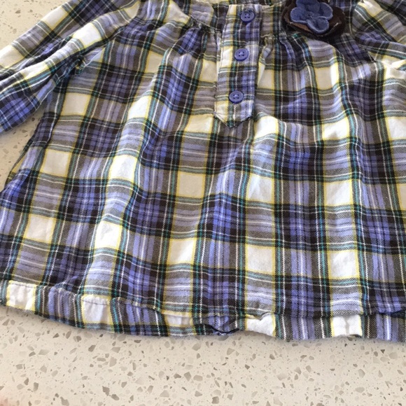 3/$20 Carter’s Flannel Plaid Toddler Girl Shirt - Picture 4 of 7